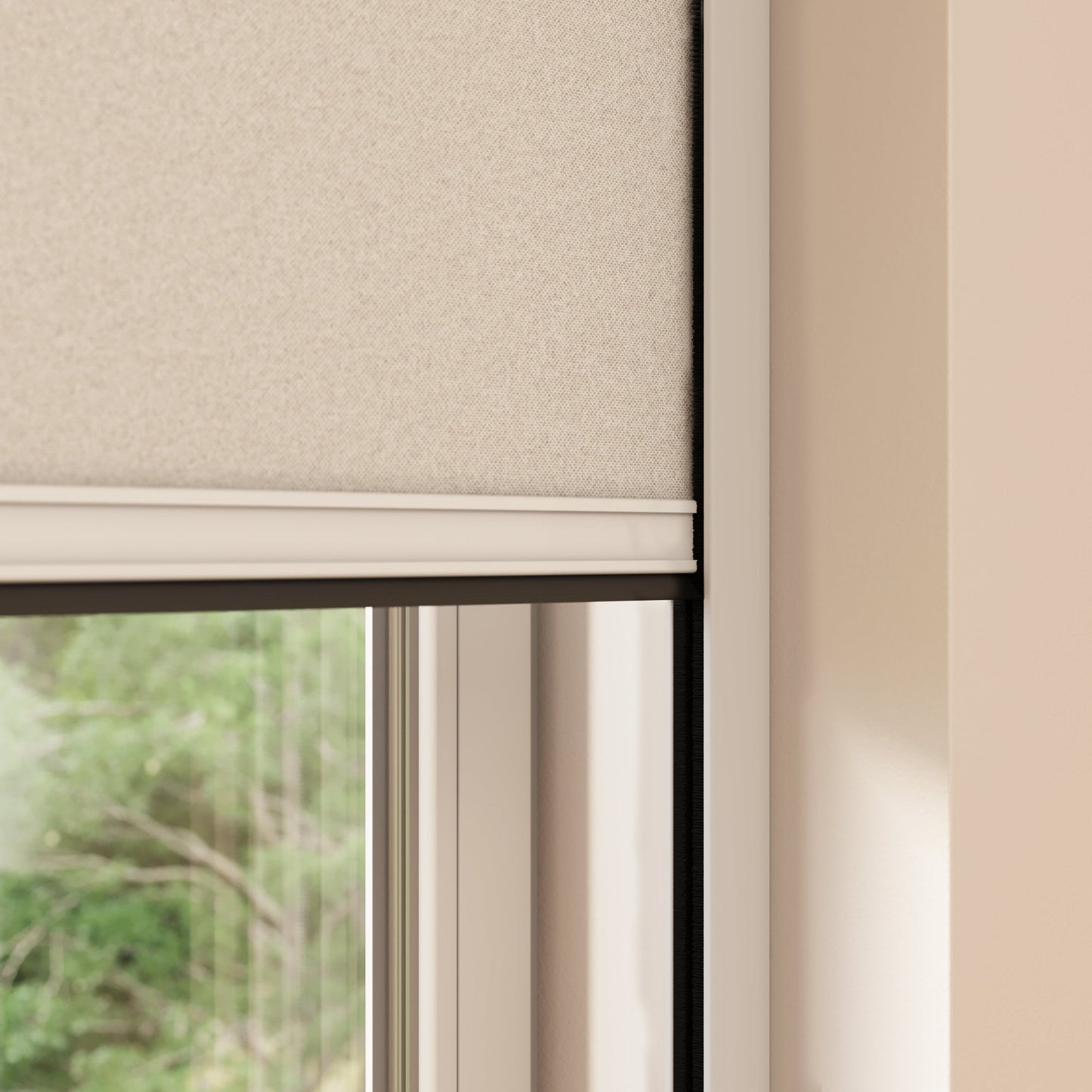 BlocOut Blackout Blind in PVC Black