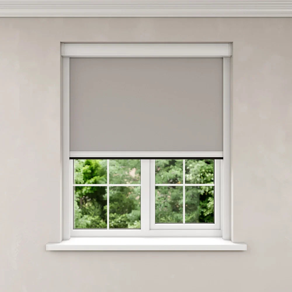 BlocOut Blackout Blind in Metallic Pale Gold