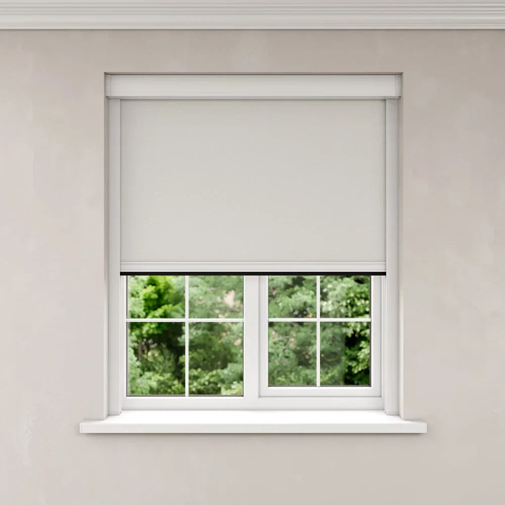 BlocOut Blackout Blind in Metallic Pearl Beige