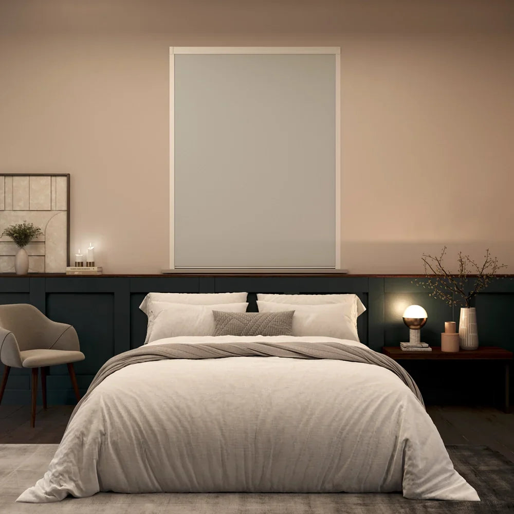 BlocOut Blackout Blind in PVC Grey
