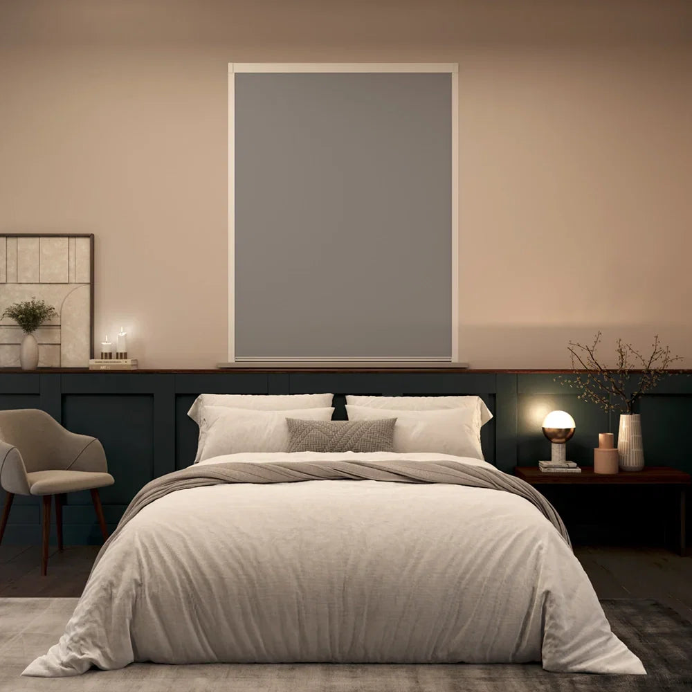 BlocOut Blackout Blind in PVC Iron